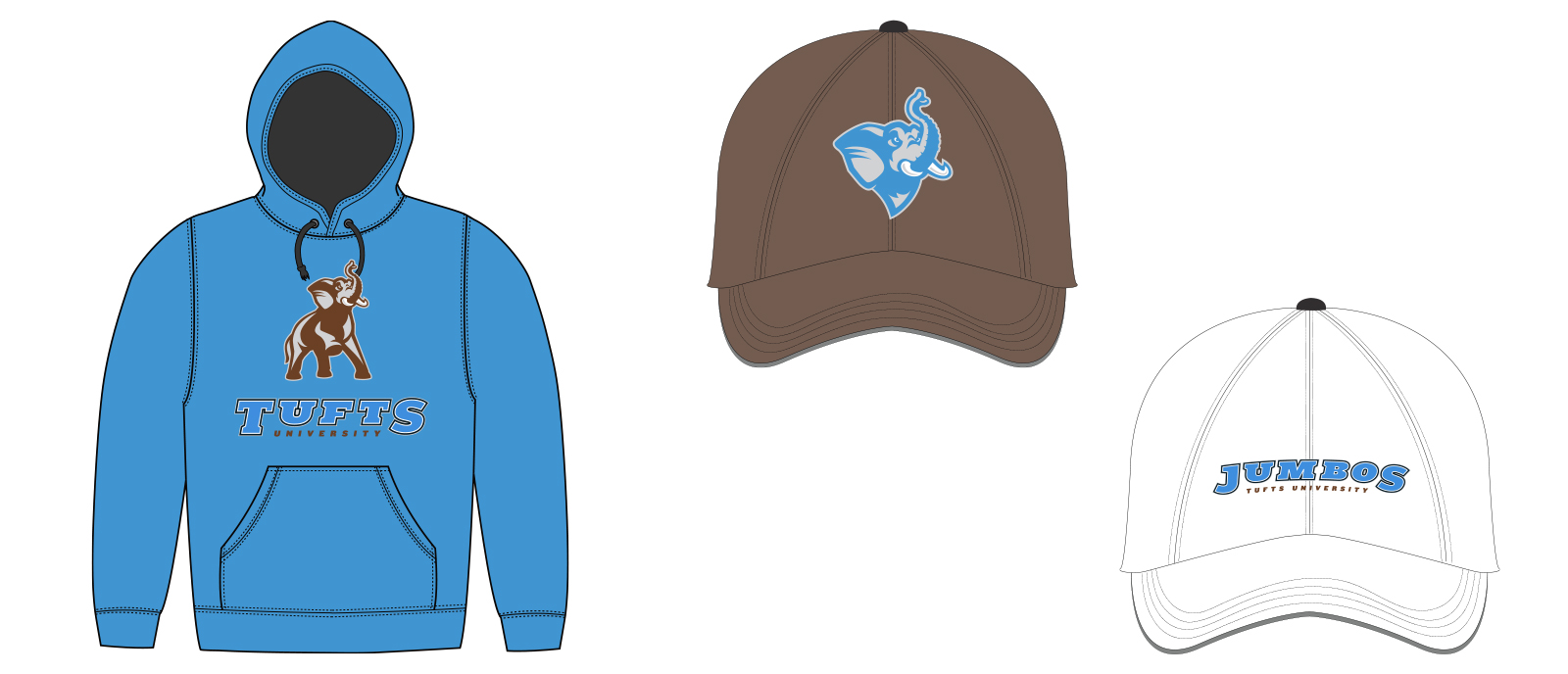 Athletic Apparel: Sweater and Hats