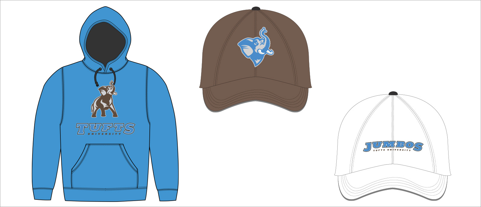 Athletic Apparel: Sweater and Hats
