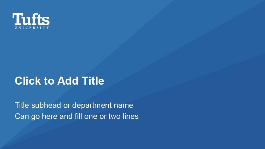 PPT Template 1 - blue